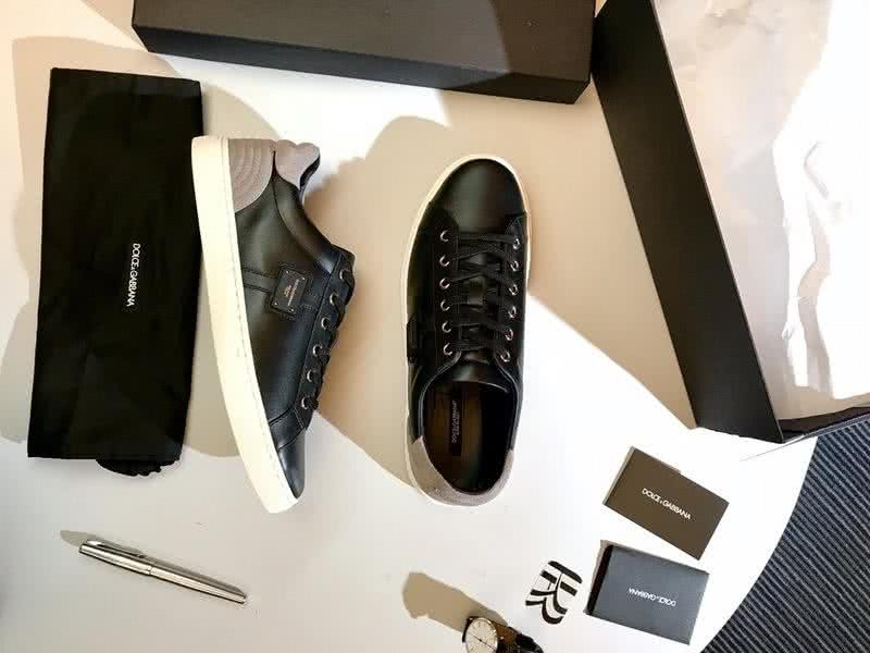 Dolce & Gabbana Sneakers Black Grey White Men 7