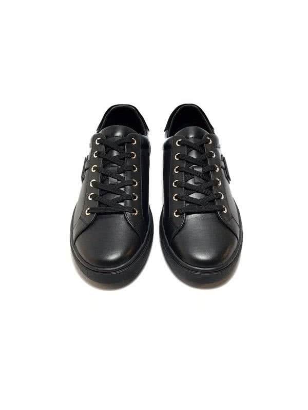 Dolce & Gabbana Sneakers Leather All Black Men 4