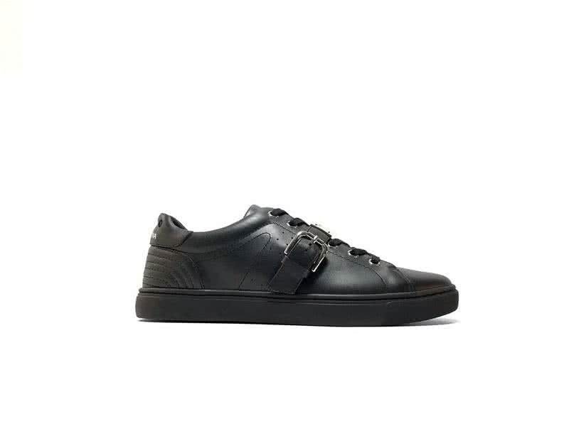 Dolce & Gabbana Sneakers Leather Buckle Black Men 2