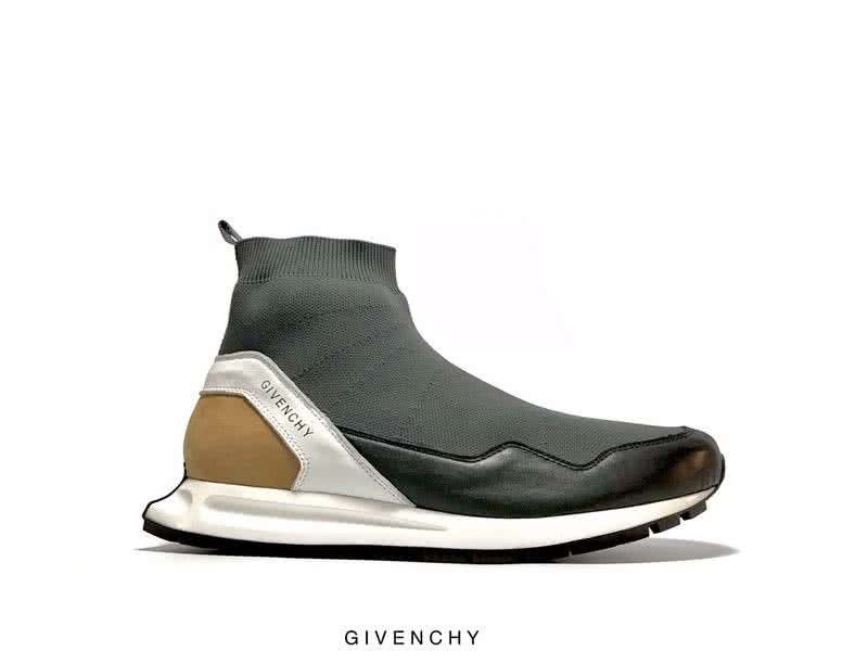 Givenchy Sock Shoes Black White And Brown Men 2