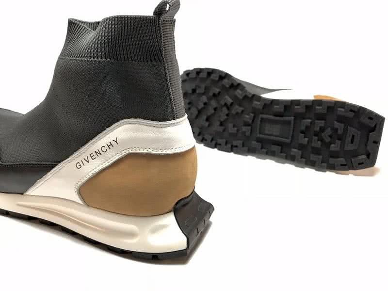 Givenchy Sock Shoes Black White And Brown Men 3