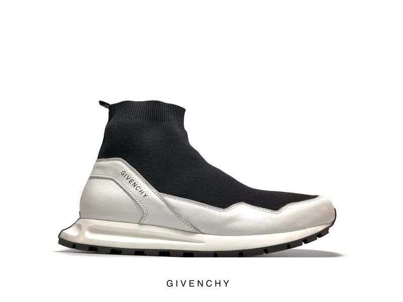 Givenchy Sock Shoes Black White Men 2