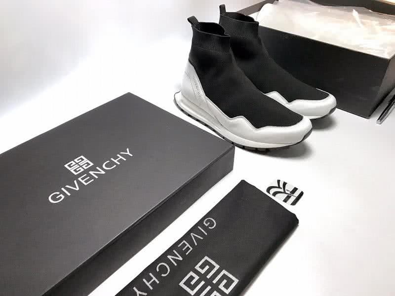 Givenchy Sock Shoes Black White Men 5