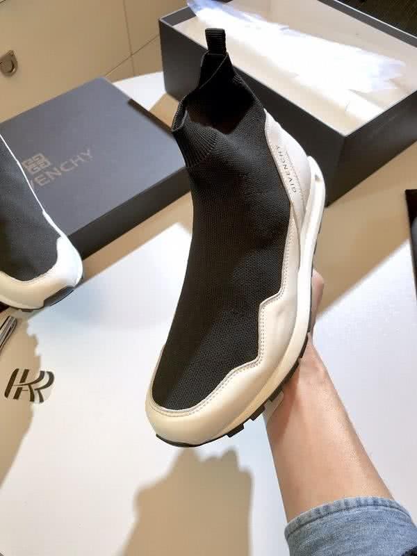 Givenchy Sock Shoes Black White Men 8