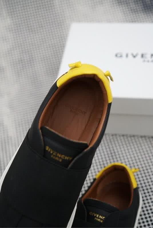 Givenchy Sneakers Black Yellow Upper White Sole Men 9