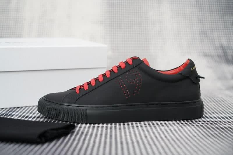 Givenchy Sneakers Black Upper Red Shoelaces And Inside Men 2