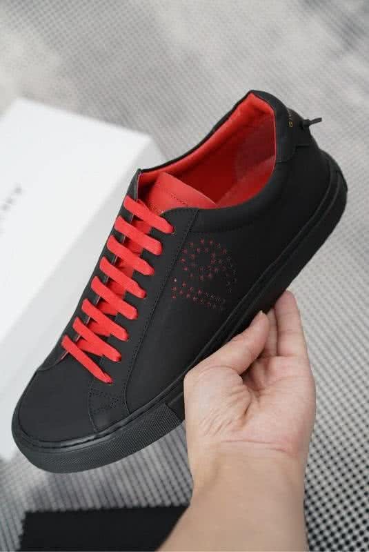 Givenchy Sneakers Black Upper Red Shoelaces And Inside Men 4