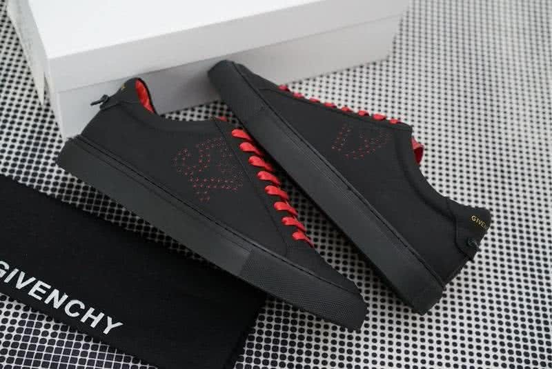 Givenchy Sneakers Black Upper Red Shoelaces And Inside Men 6