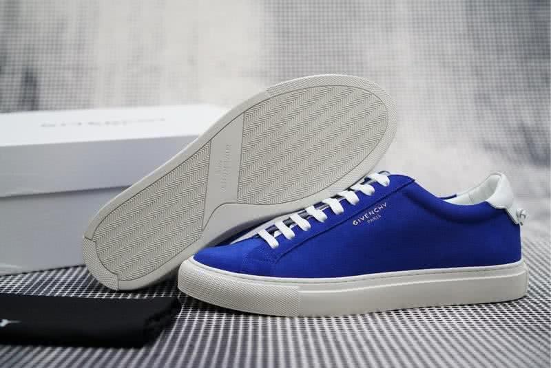 Givenchy Sneakers Blue Upper White Sole And Shoelaces Rubber Sole Men 9