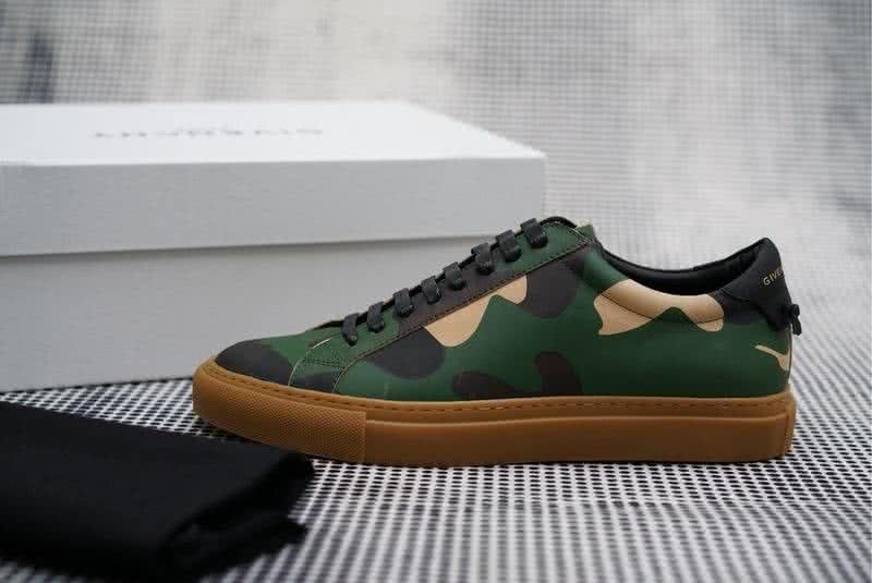 Givenchy Sneakers Green Camouflage Rubber Sole Men 2