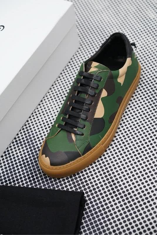 Givenchy Sneakers Green Camouflage Rubber Sole Men 3