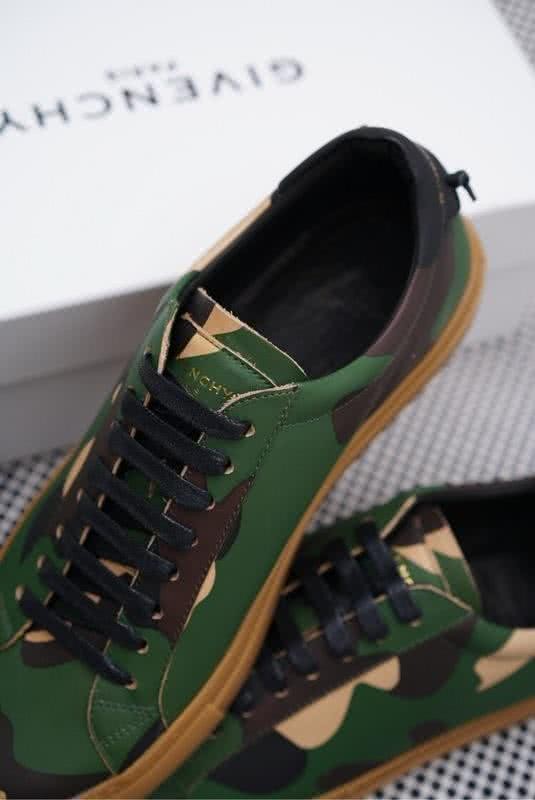 Givenchy Sneakers Green Camouflage Rubber Sole Men 6