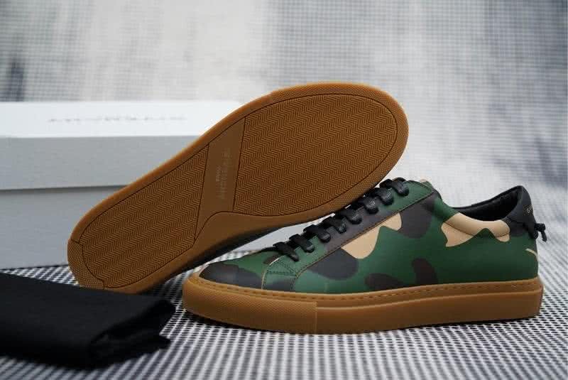 Givenchy Sneakers Green Camouflage Rubber Sole Men 9