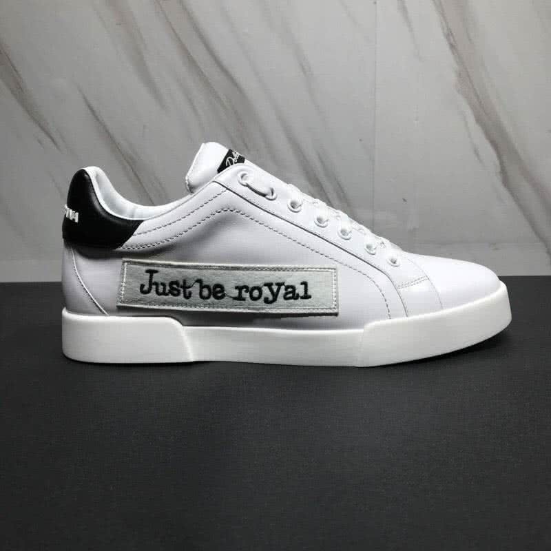 Dolce & Gabbana Sneakers Black Letters White Black Men 4