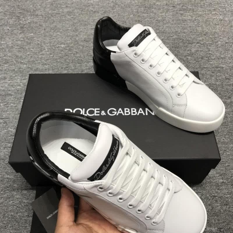 Dolce & Gabbana Sneakers Black Letters White Black Men 6