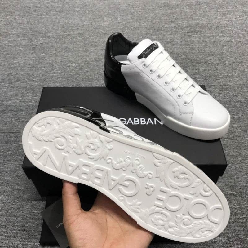 Dolce & Gabbana Sneakers Black Letters White Black Men 7
