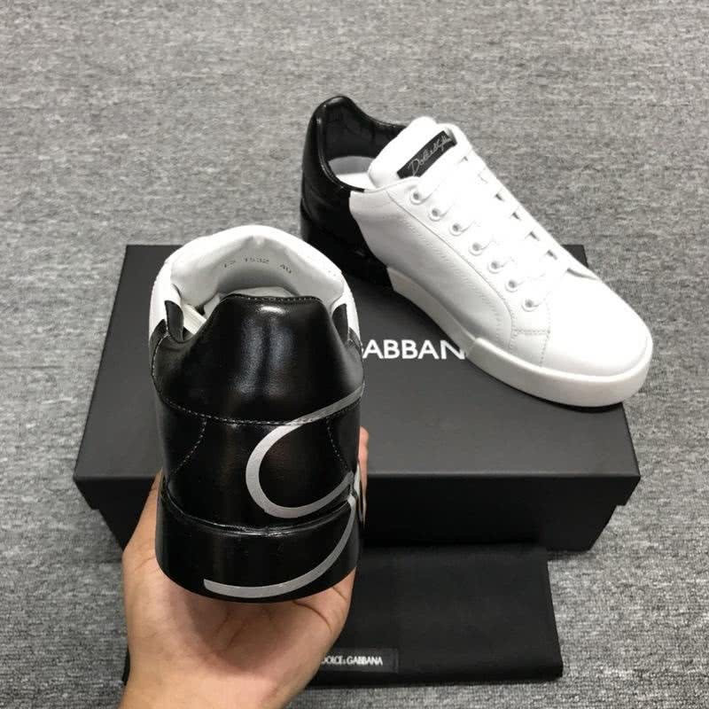 Dolce & Gabbana Sneakers Black Letters White Black Men 8