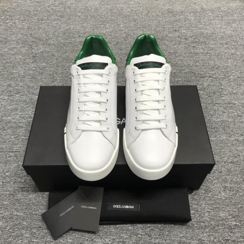 Dolce & Gabbana Sneakers Black Letters White Green Men 2