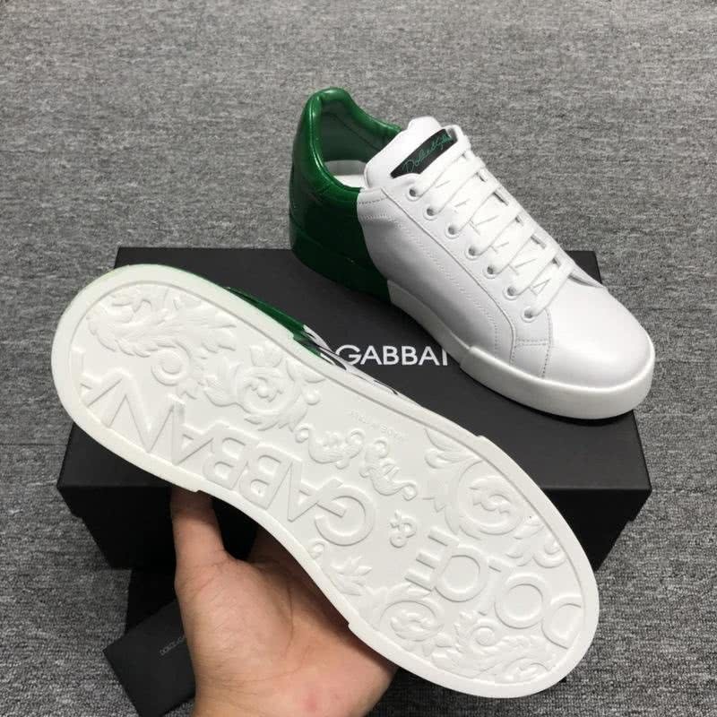 Dolce & Gabbana Sneakers Black Letters White Green Men 6