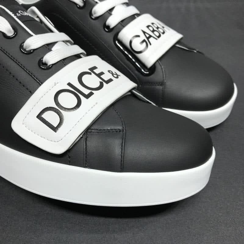 Dolce & Gabbana Sneakers Black White Silver Men 5