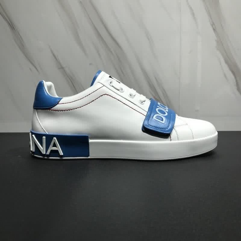 Dolce & Gabbana Sneakers White And Blue Men 5