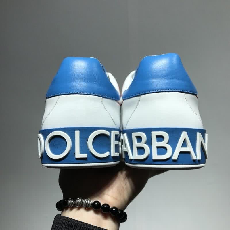 Dolce & Gabbana Sneakers White And Blue Men 7