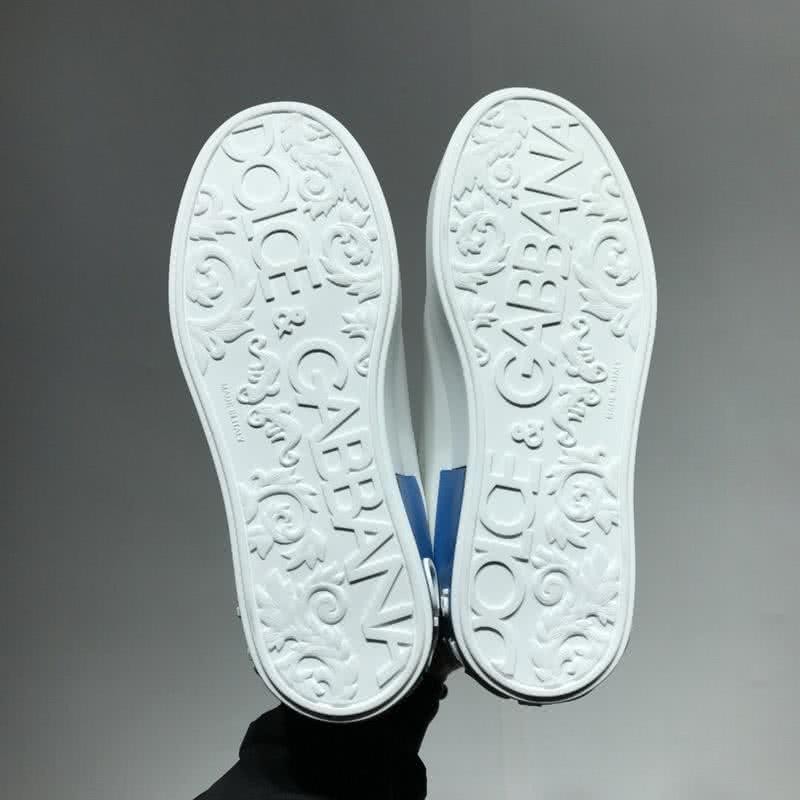 Dolce & Gabbana Sneakers White And Blue Men 8