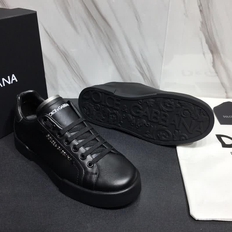 Dolce & Gabbana Sneakers Leather Black Men 7