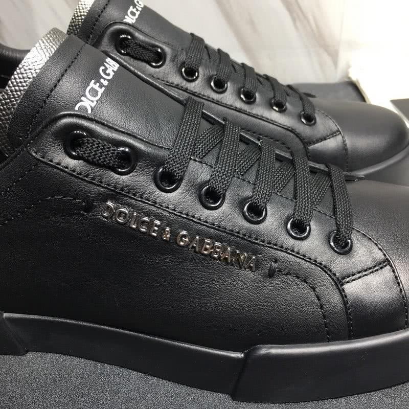 Dolce & Gabbana Sneakers Leather Black Men 8