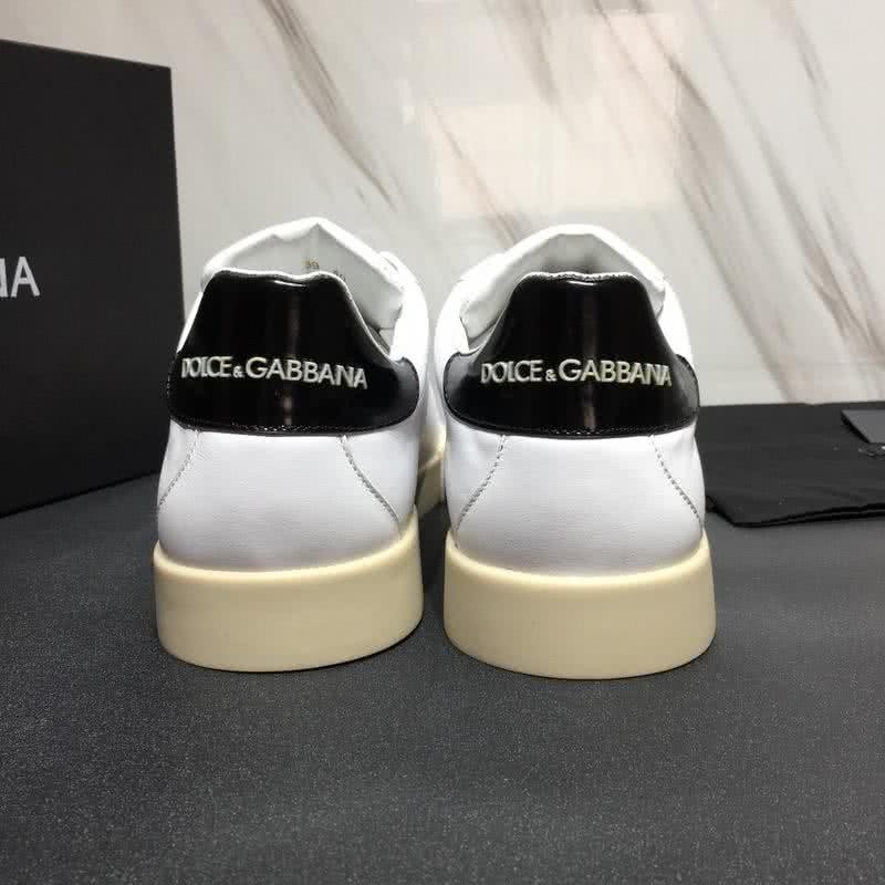 Dolce & Gabbana Sneakers White Orange Black Men 8