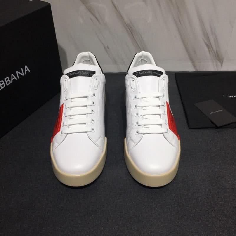 Dolce & Gabbana Sneakers White Red Black Men 2