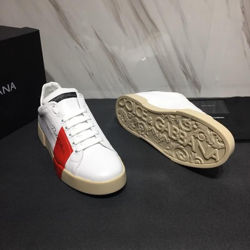 Dolce & Gabbana Sneakers White Red Black Men 6
