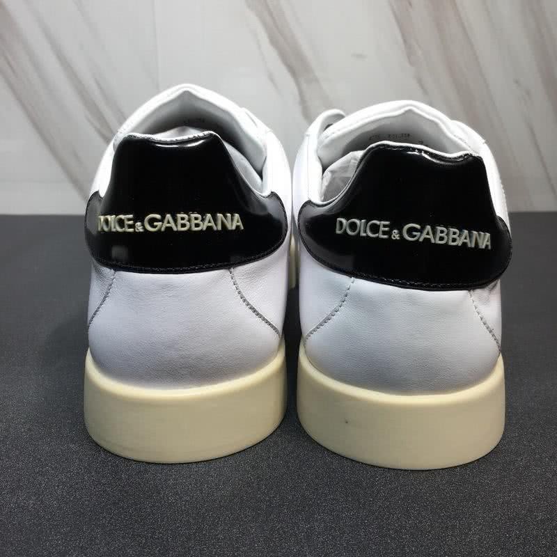 Dolce & Gabbana Sneakers White Golden Black Men 8