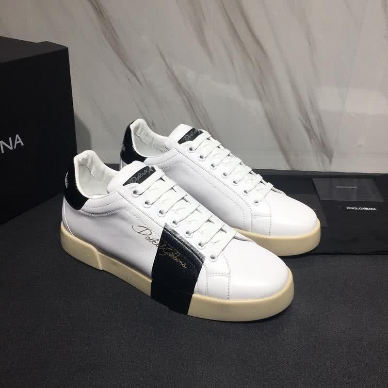 Dolce & Gabbana Sneakers White Black Men 3