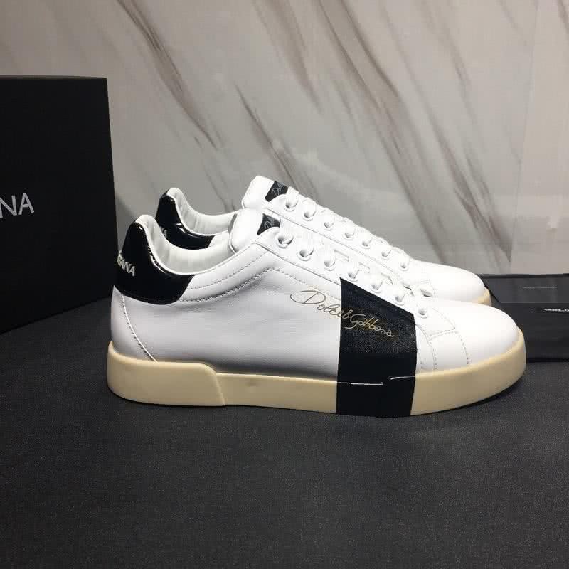 Dolce & Gabbana Sneakers White Black Men 4