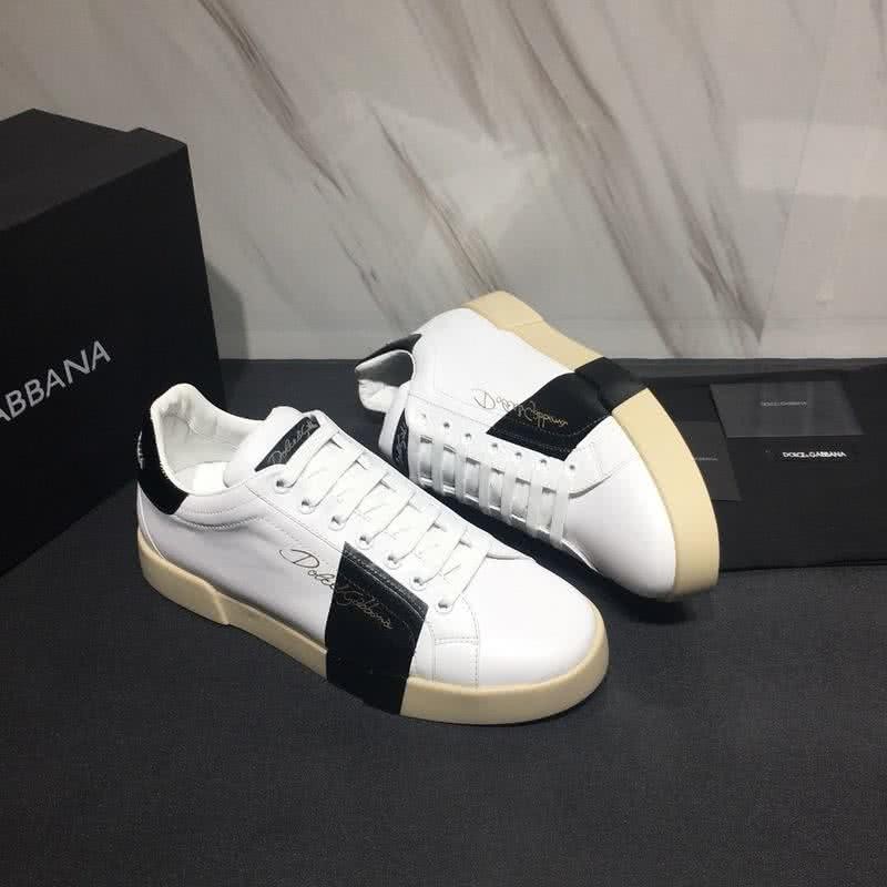 Dolce & Gabbana Sneakers White Black Men 7