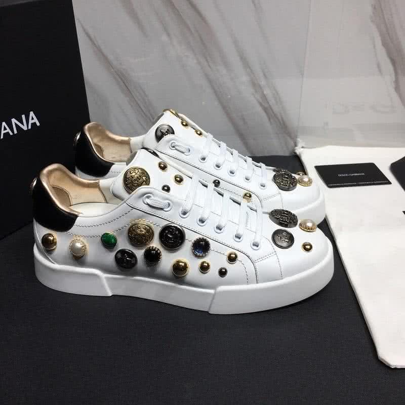 Dolce & Gabbana Sneakers Pearl White Men 4