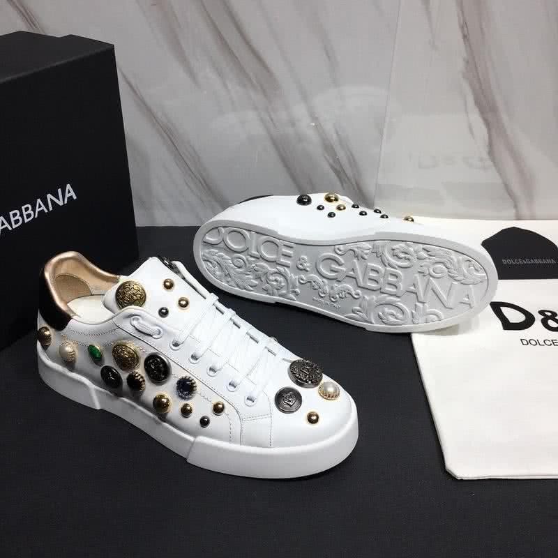 Dolce & Gabbana Sneakers Pearl White Men 8