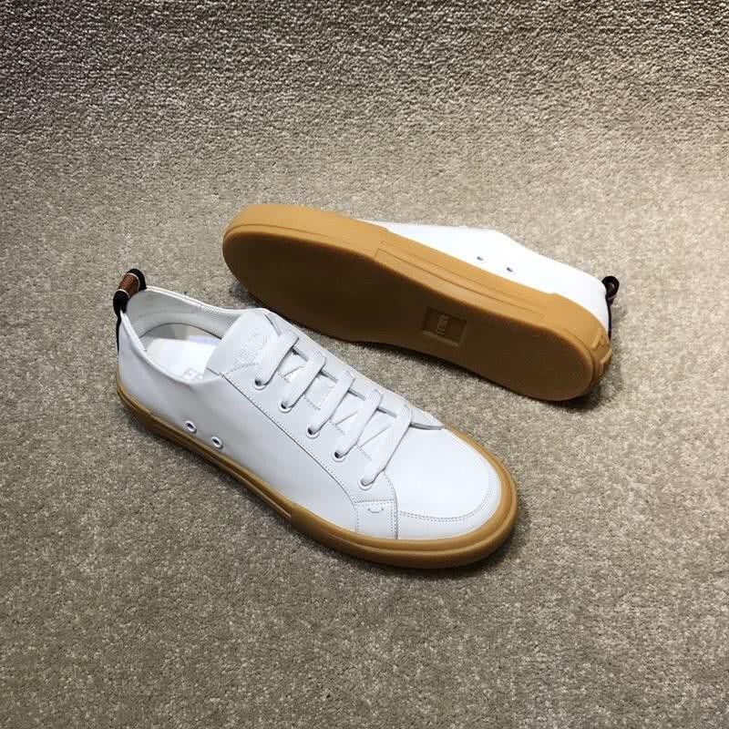 Fendi Sneakers Lace-ups Leather White Upper Rubber Sole Men 5