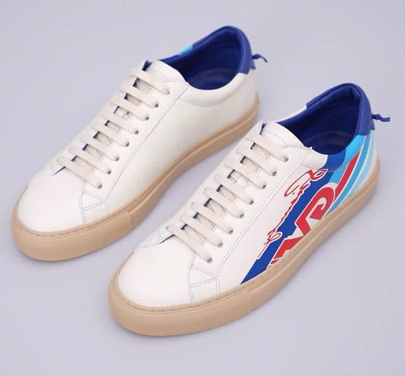 Givenchy Sneakers White Blue Black Rubber Sole Men 1