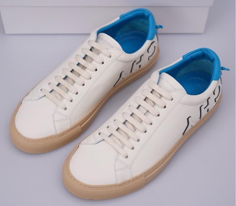 Givenchy Sneakers White Upper Blue Inside Rubber Sole Men 1