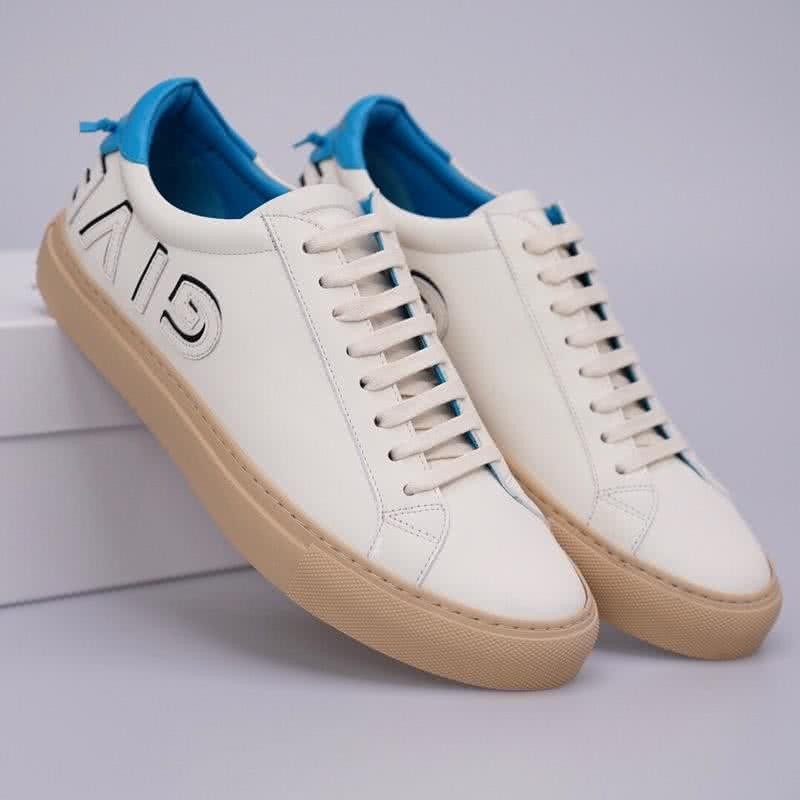 Givenchy Sneakers White Upper Blue Inside Rubber Sole Men 8
