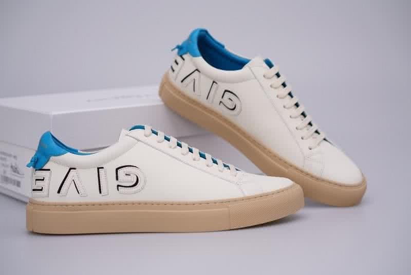 Givenchy Sneakers White Upper Blue Inside Rubber Sole Men 7