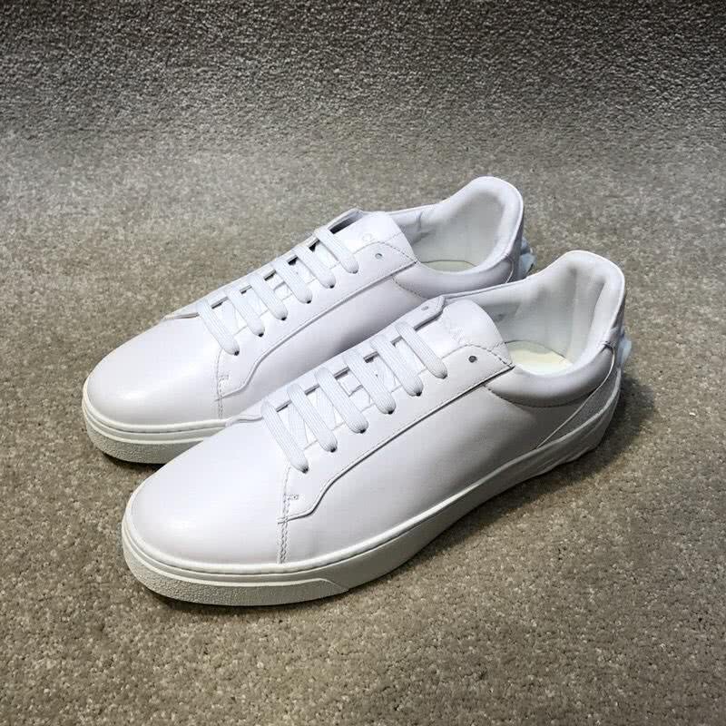 Versace Top Quality Casual Shoes Cowhide White Men 3
