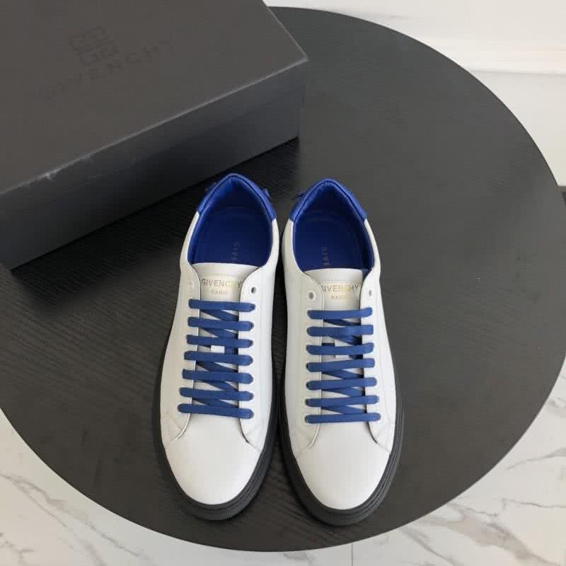 Givenchy Sneakes White Upper Blue Inside And Shoelaces Black Sole Men 2