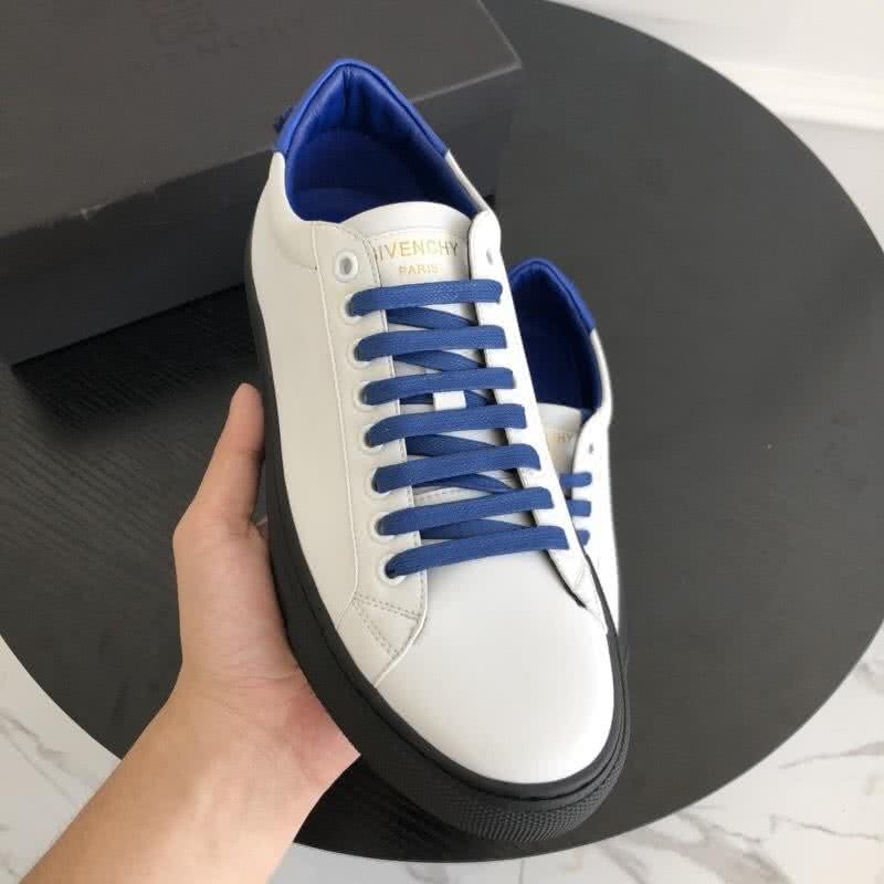 Givenchy Sneakes White Upper Blue Inside And Shoelaces Black Sole Men 4