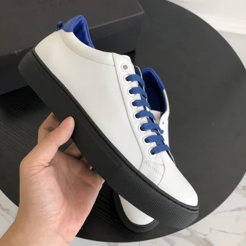 Givenchy Sneakes White Upper Blue Inside And Shoelaces Black Sole Men 3