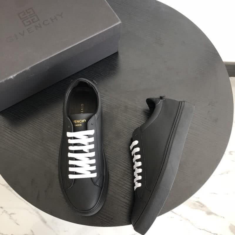 Givenchy Sneakers All Black Upper White Shoelaces Men 1