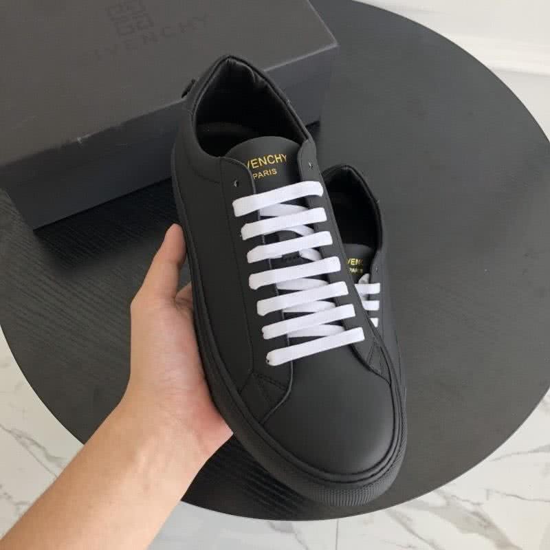 Givenchy Sneakers All Black Upper White Shoelaces Men 3