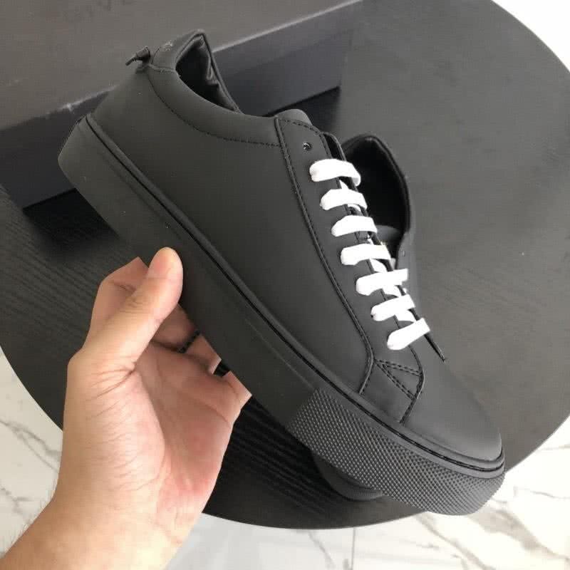 Givenchy Sneakers All Black Upper White Shoelaces Men 4
